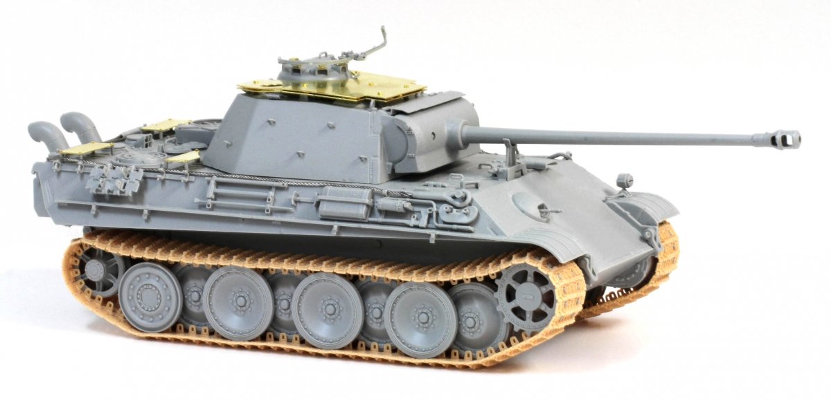 Dragon 6897 Panther Ausf.G Production tardive avec blindage antiaérien additionnel (1/35) – Bild 3