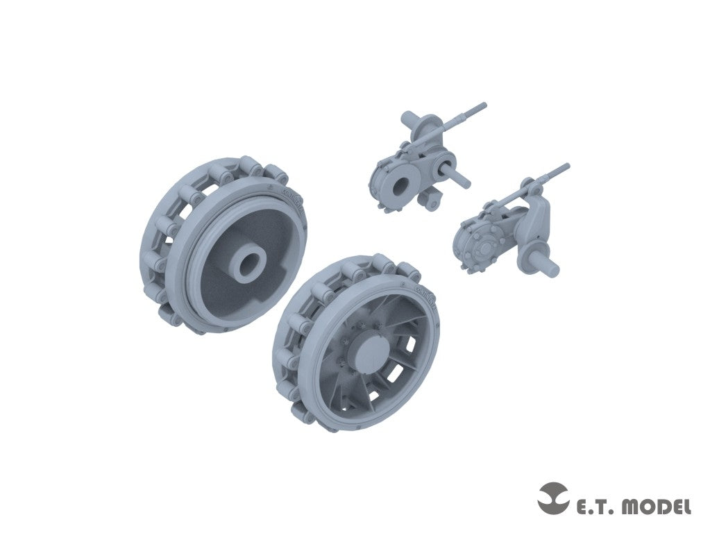 Maillons de chenilles et barbotins ET Model P35-406 pour Sd.kfz.251/Sd.kfz.11 allemands de la Seconde Guerre mondiale, impression 3D, échelle 1/35  – image 2