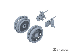 Maillons de chenilles et barbotins ET Model P35-406 pour Sd.kfz.251/Sd.kfz.11 allemands de la Seconde Guerre mondiale, impression 3D, échelle 1/35  – image 2