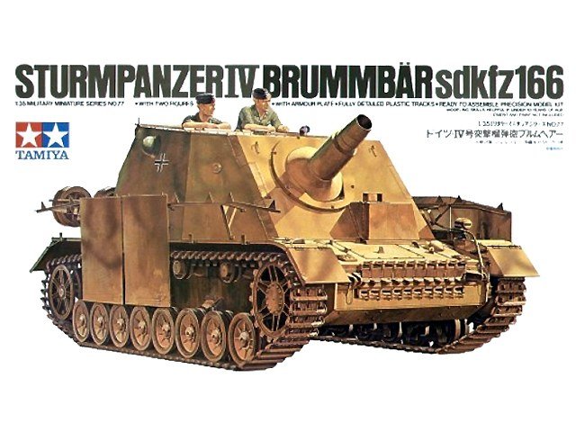 Tamiya 35077 Sturmpanzer allemand Brummbar (1/35)