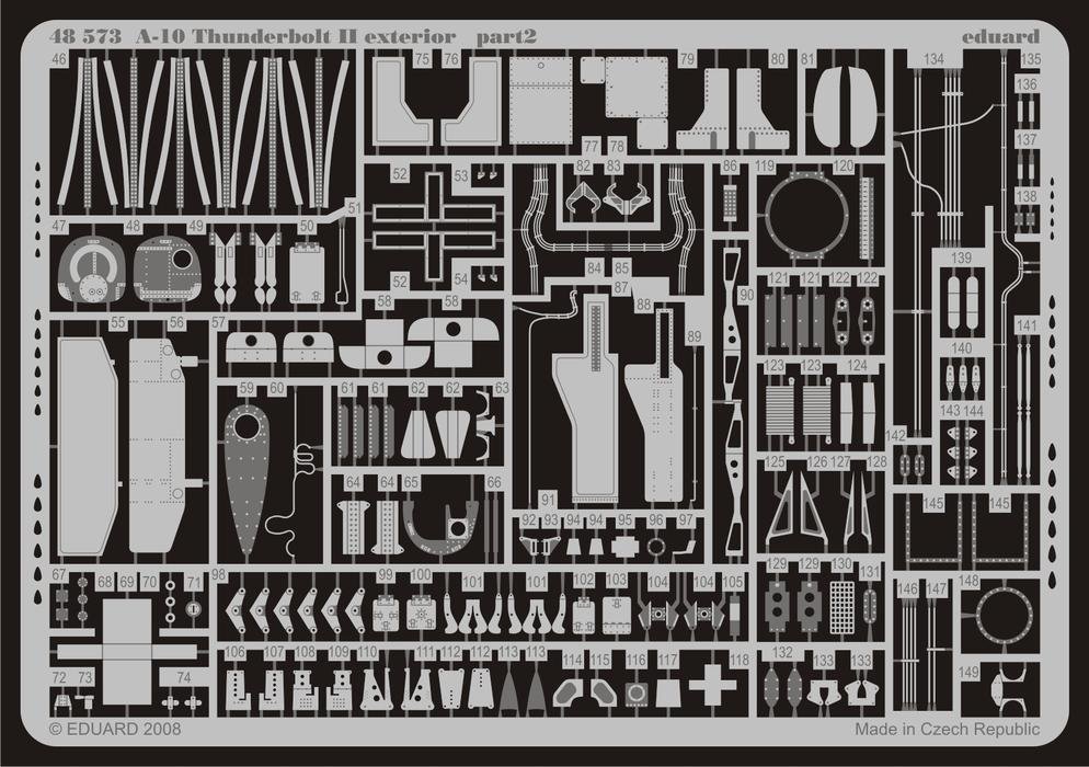 Eduard 48573 A-10 extérieur 1/48 (HOBBY BOSS) – Bild 2