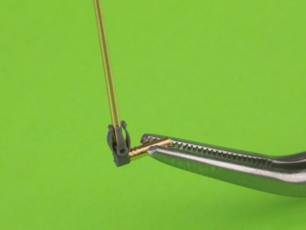Antenne pliante allemande Master GM-35-042 de 2 m (pour PzKpfw II-IV de première génération) (1 pièce) 1/35 – image 2