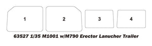 J&amp;#39;adore le kit 63527 M1001 avec remorque lanceuse Erector M790 au 1/35 – image 4