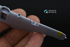 Support de lampe Quinta Studio QD72189 pour phares d&amp;#39;atterrissage britanniques de la Seconde Guerre mondiale, imprimé en 3D et coloré. Intérieur sur papier décalcomanie (tous kits) 1/72 – image 4