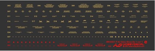 HobbyDecal AL48001V1 F-4J VX-4 Vandy1 Black Bunny Octobre 1972 1/48 – image 6