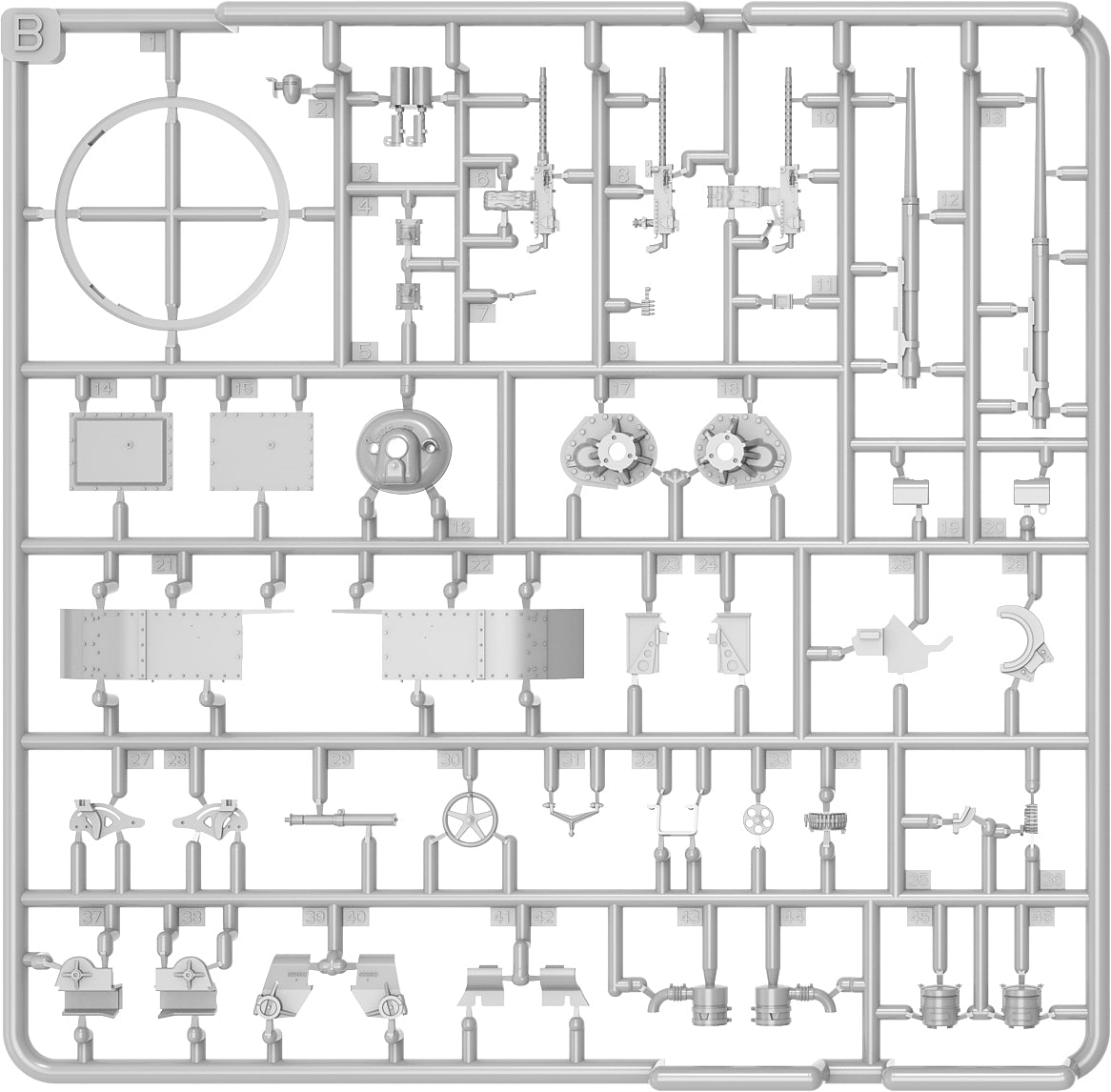 MiniArt 35401 M3 STUART PRODUCTION INITIALE 1/35 – image 15