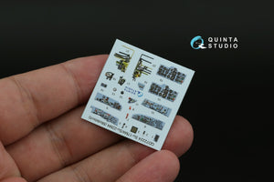 Intérieur imprimé en 3D et coloré sur papier décalcomanie Quinta Studio QD72224 Su-17M4/Su-22M4 (Modelsvit) 1/72  – Bild 3