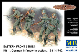 Master Box 3522 Combats de frontière, été 1941, infanterie allemande (1/35)