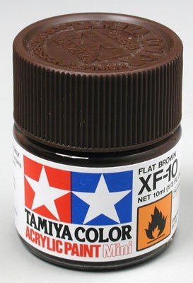 Peinture acrylique Tamiya XF10 Brun mat (81710) 10 ml – image 3