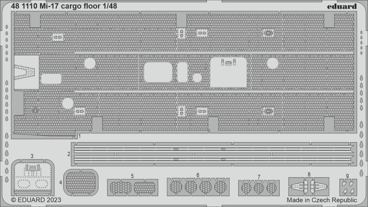 Eduard 481110 Plancher de chargement Mi-17 AMK 1/48