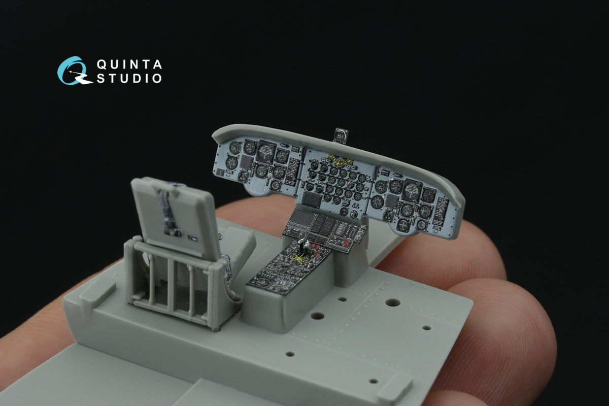 Intérieur coloré imprimé en 3D sur papier décalcomanie Quinta Studio QD48506 CH-47A (Italeri) 1/48 – immagine 12