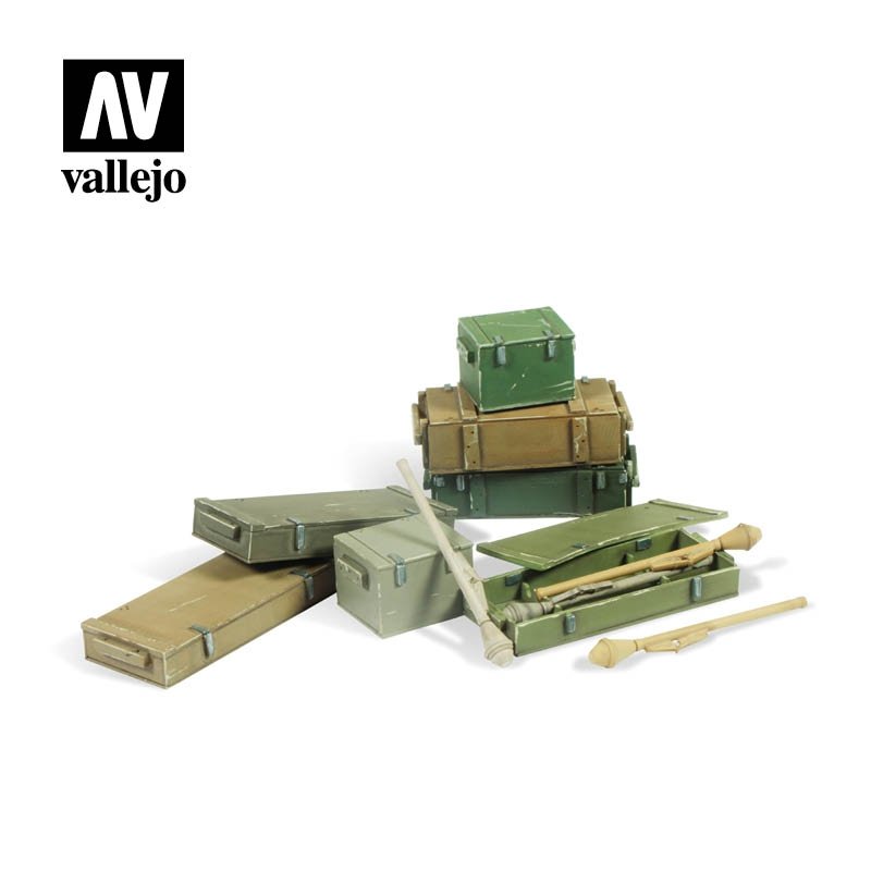 Coffret Vallejo SC222 Panzerfaust 60 M au 1/35