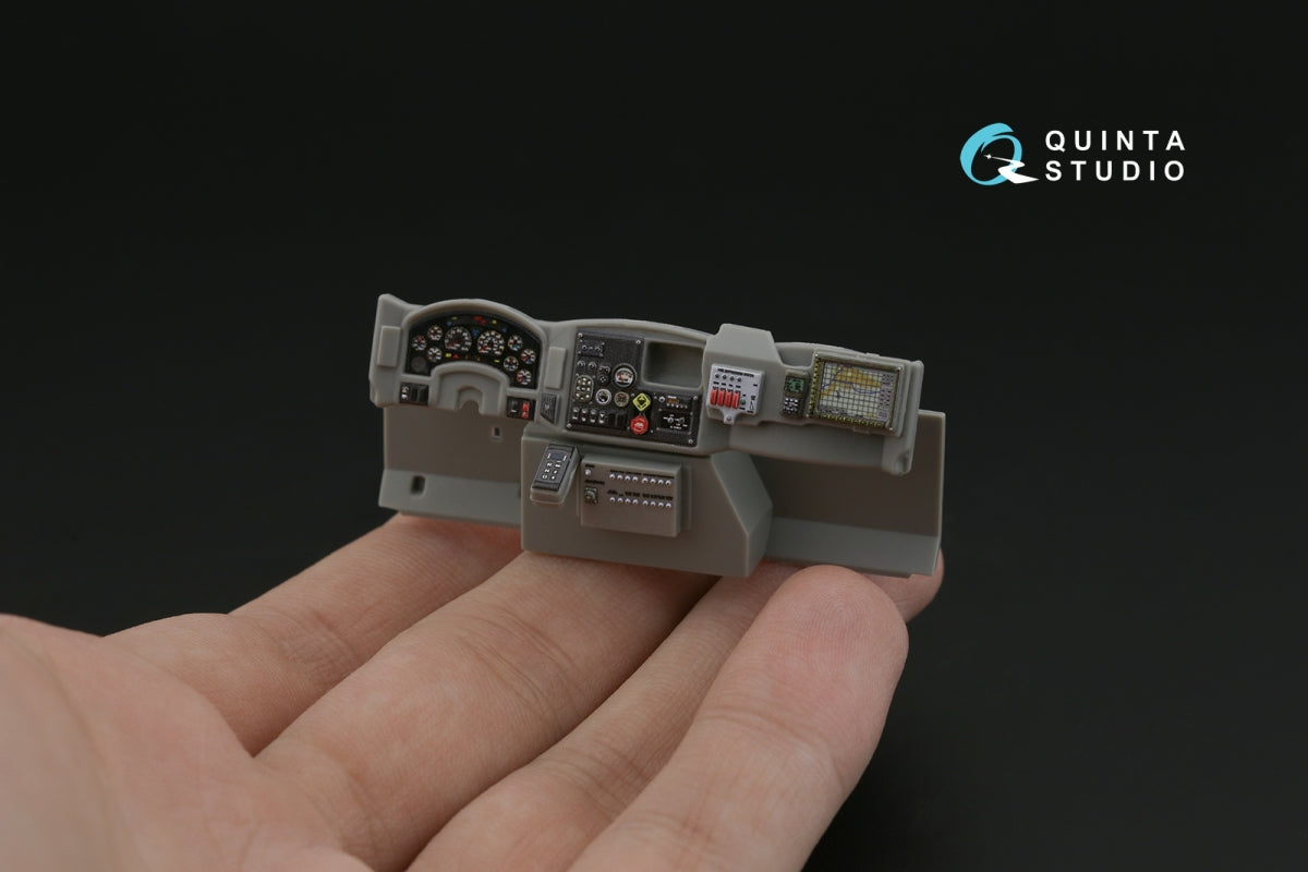 Intérieur imprimé en 3D et coloré sur papier décalcomanie Quinta Studio QD35096 M1224 MaxxPro MRAP (Kinetic) 1/35 – image 7