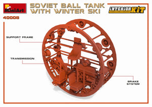 MiniArt 40008 RÉSERVOIR À BALLES SOVIÉTIQUE avec SKI D&amp;#39;HIVER. KIT INTÉRIEUR 1/35 – image 20