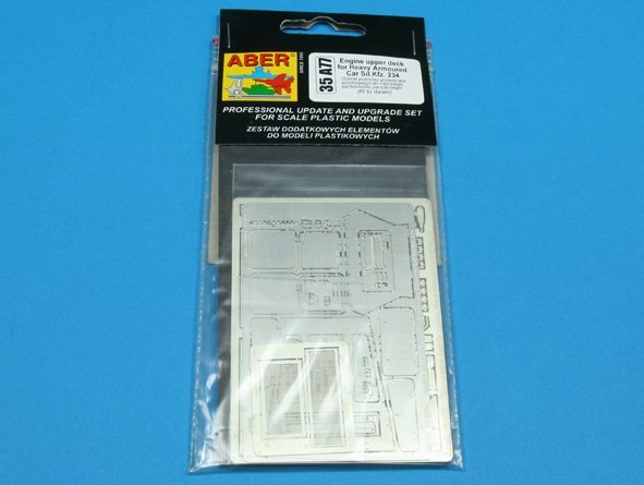 Aber 35A077 Pont supérieur du moteur pour voiture blindée lourde Sd. Kfz. 234 (1/35)  – immagine 3
