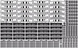 Pontos 21002F1 USS Missouri Iowa 1944 - Kit d&amp;#39;extension avancé pour maquette Trumpeter 05399 – image 7