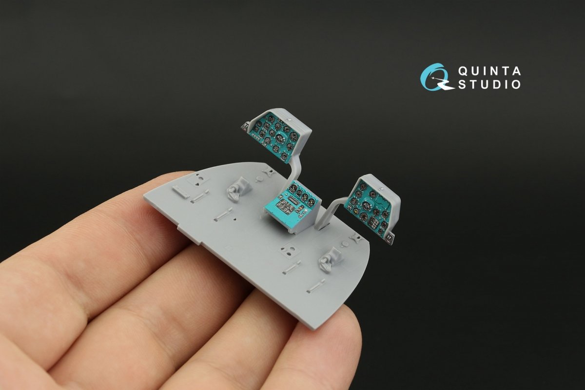 Intérieur imprimé en 3D et coloré sur papier décalcomanie Quinta Studio QD48339 Mi-8MT (Zvezda) 1/48 – immagine 12
