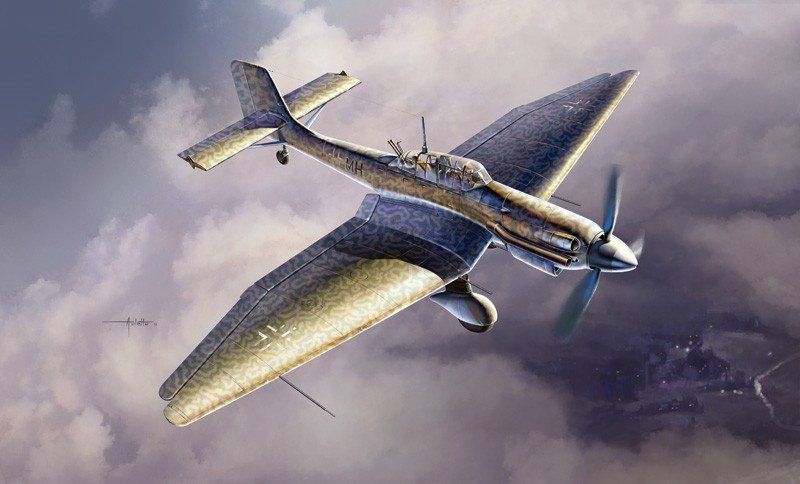 Italeri 2709 JU-87 D-5 STUKA 1/48