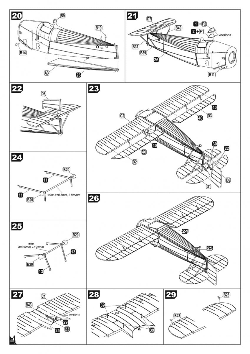 Armory Models 48004 Fairey Flycatcher, chasseur hydravion britannique FAA de l&amp;#39;entre-deux-guerres, version tardive (métal) 1/48 – image 4