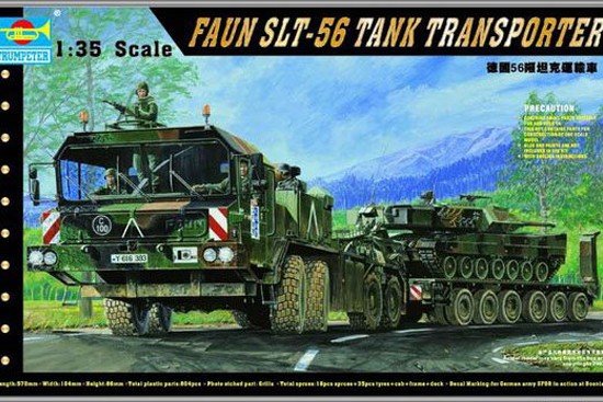 Trumpeter 00203 Faun Elephant SLT-56 Transporteur de chars (1/35)