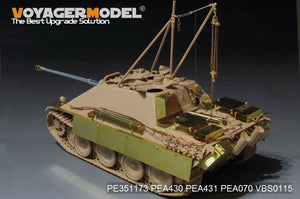 Kit de mise à niveau de base Voyager Model PE351173 Sd.Kfz.173 Jagdpanther G2 Version de la Seconde Guerre mondiale (pour MENG TS-047) 1/35 – image 20