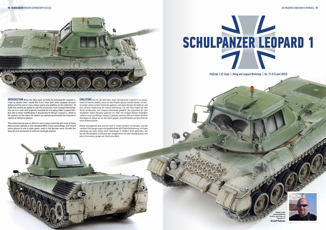 AK Interactive AK524 BUNDESWEHR – ARMÉE ALLEMANDE MODERNE À L&amp;#39;ÉCHELLE EN/DE – immagine 6