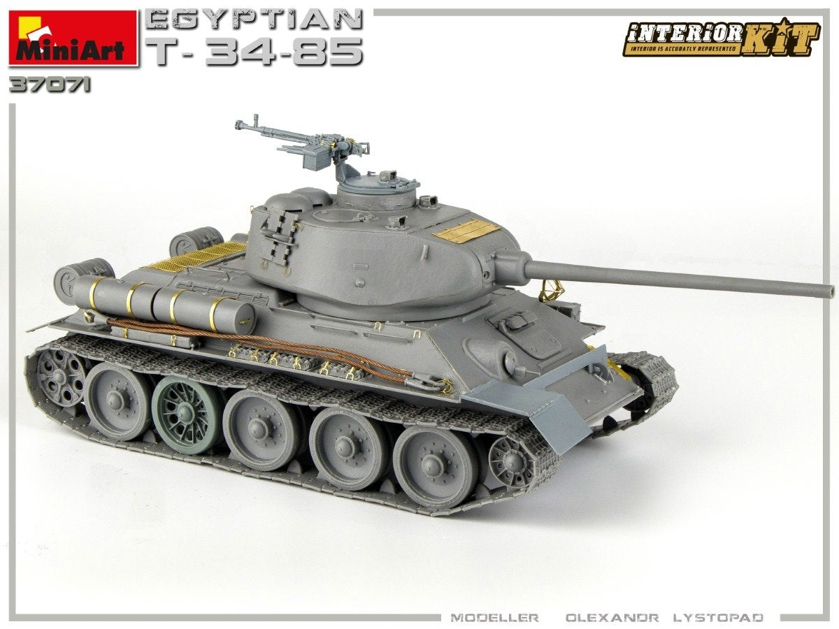 MiniArt 37071 ÉGYPTIEN T-34/85. KIT INTÉRIEUR 1/35 – imagen 4