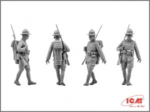 ICM 35689 Infanterie américaine (1917) 4 figurines 1/35 – image 6