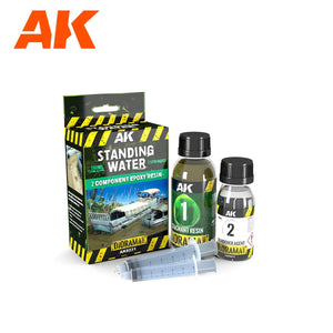 RÉSINE AK Interactive AK8231 RÉSINE STABILISANTE – RÉSINE ÉPOXY 2 COMPOSANTS 180ML