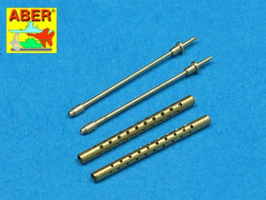 Aber A48 017 Jeu de 2 canons standard de calibre .50 (12,7 mm) pour mitrailleuses d&amp;#39;avion américaines Browning M2 (1/48) – Bild 2