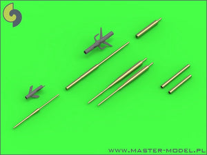 Master AM-72-106 Sukhoi Su-17, Sukhoi Su-20, Sukhoi Su-22 (Monteur) - Tubes pilotes et canons de 30 mm 1/72  – immagine 3