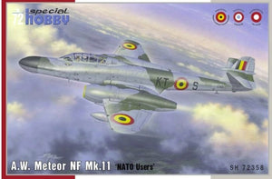 Special Hobby 72358 AW Meteor NF Mk.11 « Utilisateurs de l&amp;#39;OTAN » 1/72