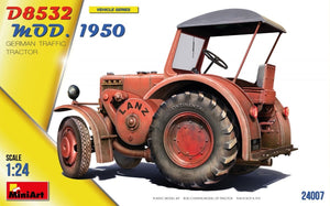 MiniArt 24007 TRACTEUR DE CIRCULATION ALLEMAND D8532 MOD.1950 1/24
