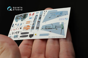 Intérieur imprimé en 3D et coloré sur papier décalcomanie Quinta Studio QD32002 Su-25SM (pour maquette Trumpeter) 1/32 – immagine 5