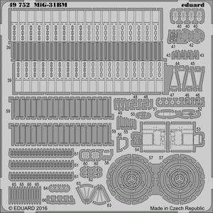Eduard 49752 MiG-31BM 1/48 AMK – immagine 2