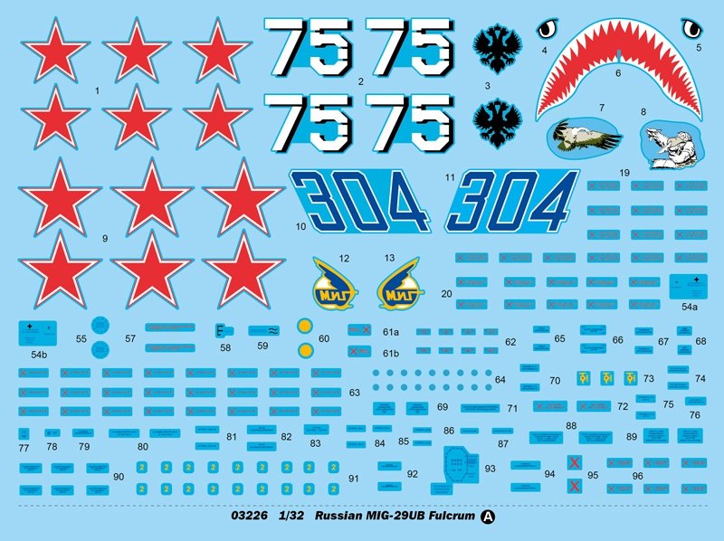 Trumpeter 03226 MIG-29UB Fulcrum russe au 1/32 – Bild 4