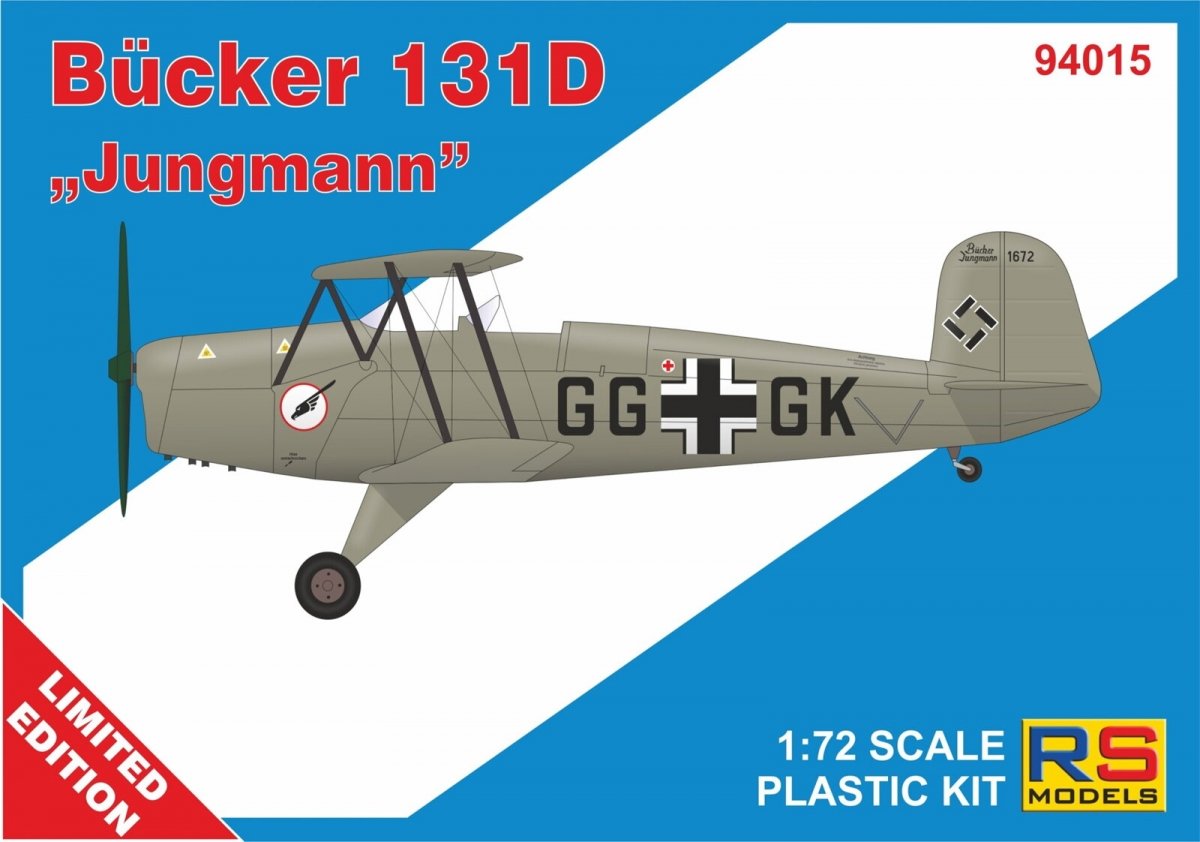RS Models 94015 Bucker 131 A/B 24 Schule Olomouc 1/72 