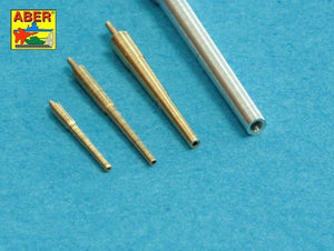 Ensemble de barils Aber 350L-74 pour les cuirassés allemands de la Première Guerre mondiale : König ; Grosser Kurfürst; Markgraf; Kronprinz 305 mm x 10, 150 mm x 14, 88 mm x 10 (1/350) – image 4