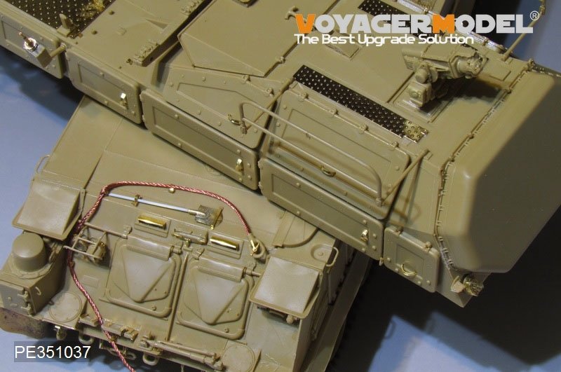 Kit de mise à niveau Voyager Model PE351037 pour le système de missiles de défense aérienne russe moderne 9K37M2 BUK-M2, compatible avec PANDA PH35034 au 1/35 – immagine 16