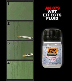 AK Interactive AK079 Fluide à effets mouillés 35 ml  – image 2