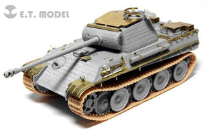 Maquette ET Model E72-010 : Blindage antiaérien allemand Panther G de la Seconde Guerre mondiale pour kit DRAGON au 1/72 – image 6
