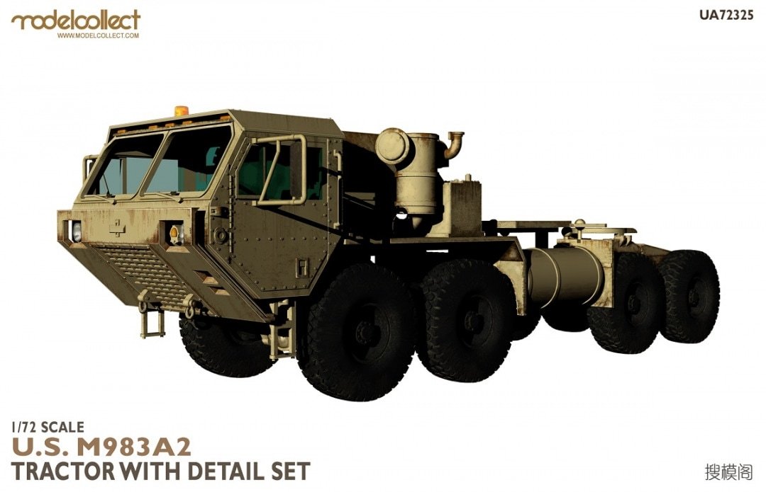 Tracteur américain M983A2 Modelcollect UA72325 avec kit de détails 1/72