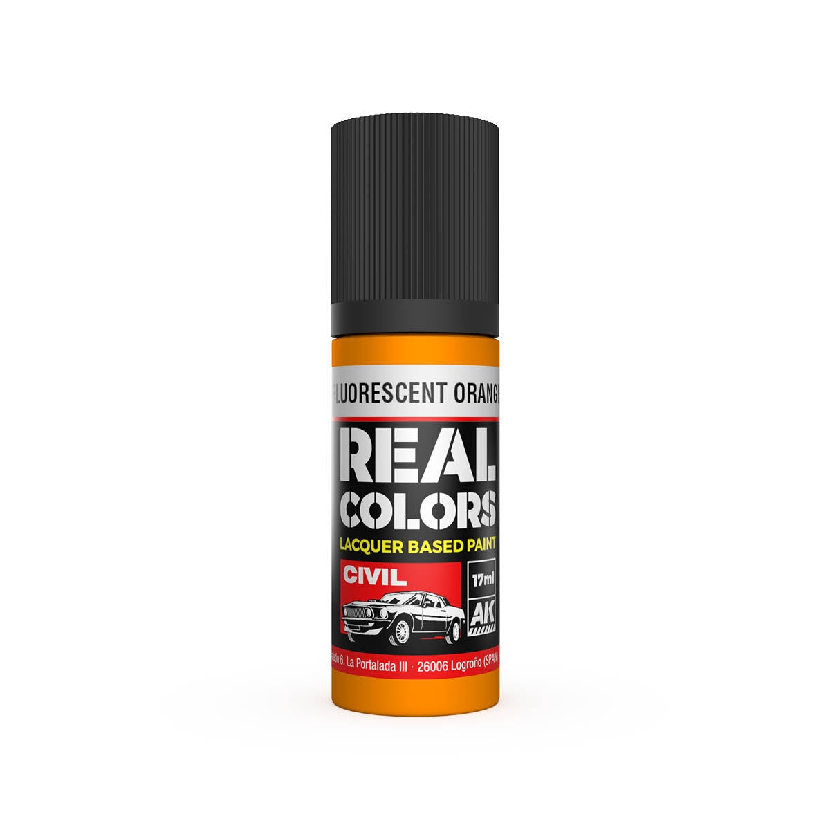 AK Interactive RC838 Orange fluorescent 17 ml – image 2