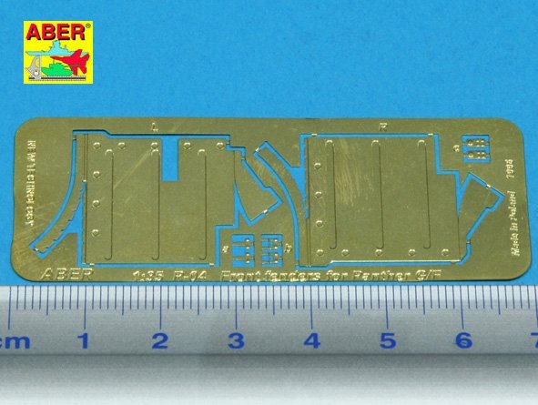 Aber R04 Ailes avant pour Panther G/F Jagdpanther (1/35) – imagen 2