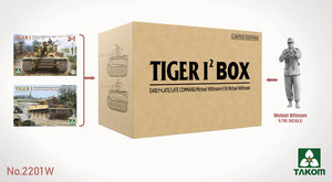 Takom 2201W Double Tiger I Box Édition Limitée (Commandement Début et Fin/Commandement Fin/Michael Wittmann et Michael Wittmann) 1/35