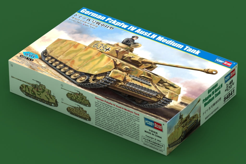 Hobby Boss 84841 Char moyen allemand Pzkpfw IV Ausf.H 1/48 – immagine 2