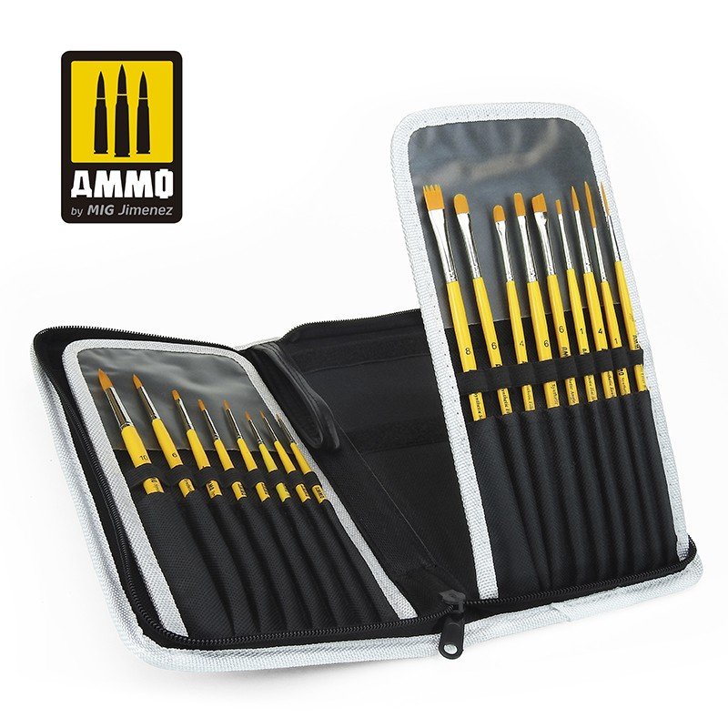 AMMO de Mig Jimenez 8580 Brush Arsenal - Rangement et protection des brosses – immagine 3