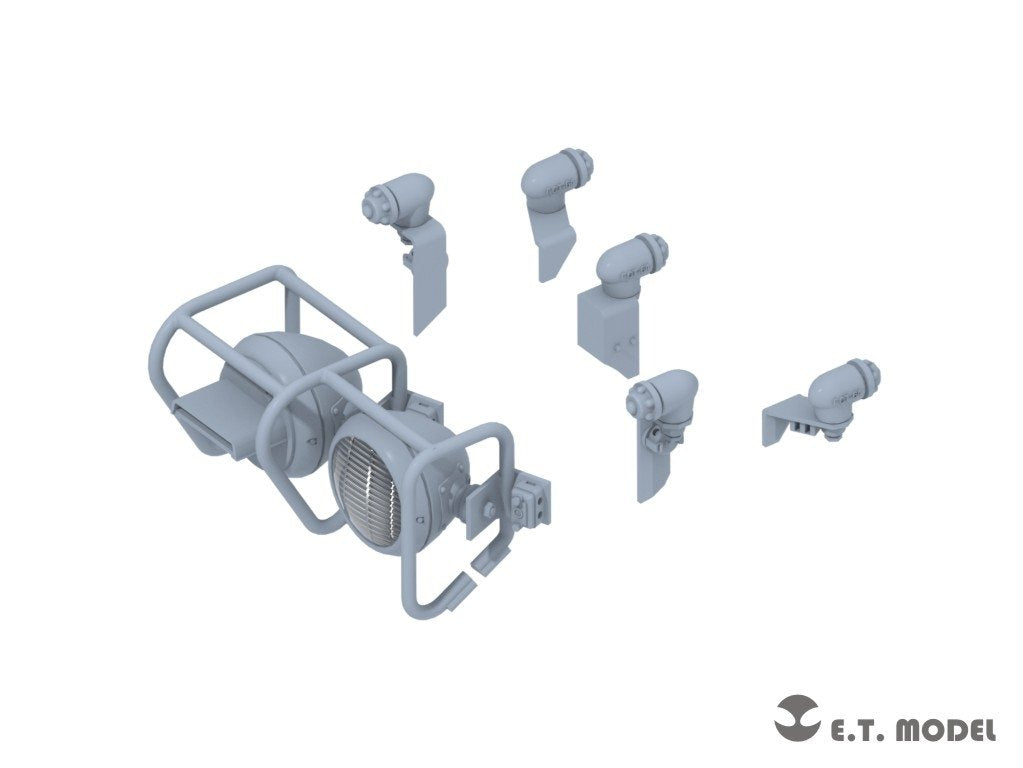 Kit d&amp;#39;éclairage ET Model P35-258 pour char moyen PLA Type 59 (impression 3D) 1/35 – image 2