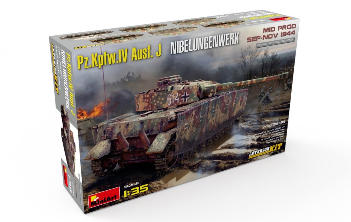 MiniArt 35339 Pz.Kpfw.IV Ausf. J Nibelungenwerk. MOYENNE PROD. SEP-NOV 1944 KIT INTÉRIEUR 1/35 – image 2