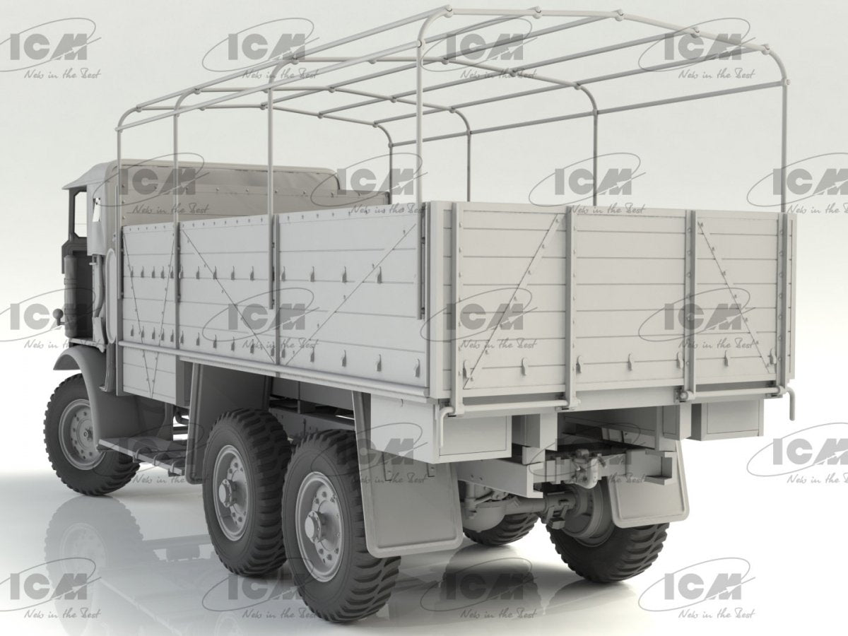 ICM 35600 Leyland Retriever Camion britannique de service général de la Seconde Guerre mondiale, échelle 1/35 – imagen 4